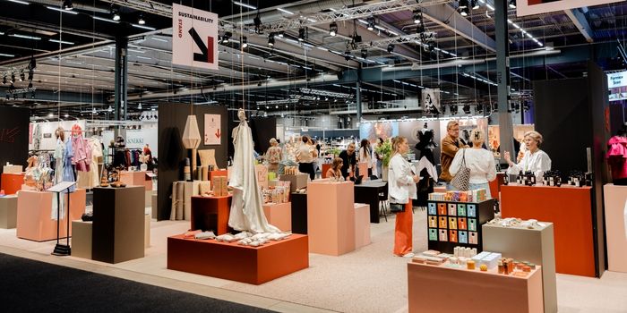 Sustainability stand monter från FOrmex i augusti 2025
